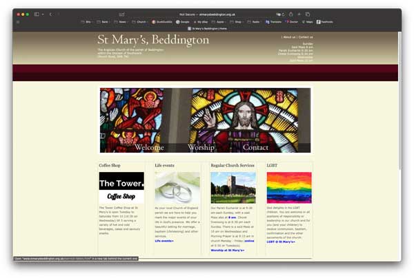 St Mary's online